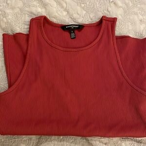 White house black market orange tank